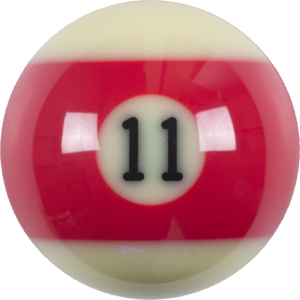 RBPM_11 Aramith Premium Replacement Ball – #11 | Golden Break Billiards